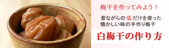 梅干の作り方