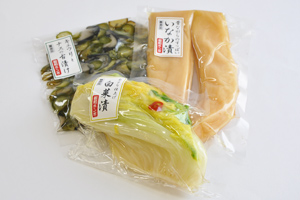漬物3種セット